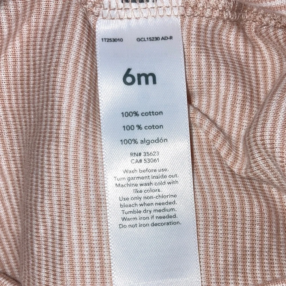 #113. Carter’s Just One You - Charming Cream and Tan Diaper Cover Set
